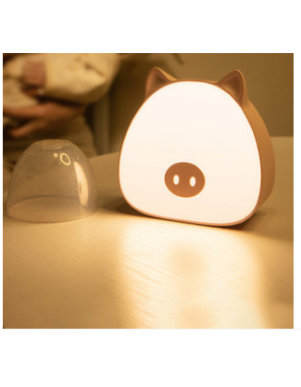 Small night light rechargeable bedroom bedside baby nursing eye protection lamp night sleep energy saving plug-in